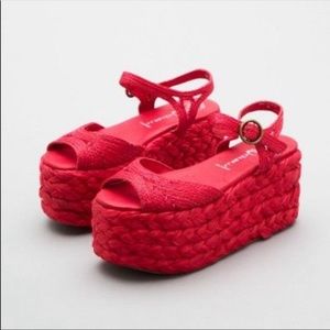 NEW Jeffrey Campbell ‘Cabo’ Raffia Sandals - 9.5